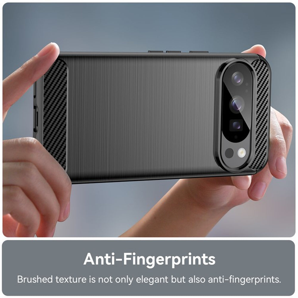 Kuori Google Pixel 10 Pro / 10:lle, Techsuit, Hiili, Musta