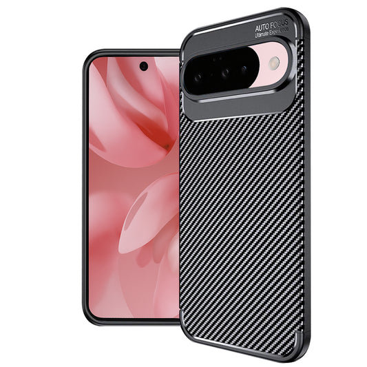 Kuori Google Pixel 10 Pro / 10:lle, Techsuit, Hiilikuitu, Musta