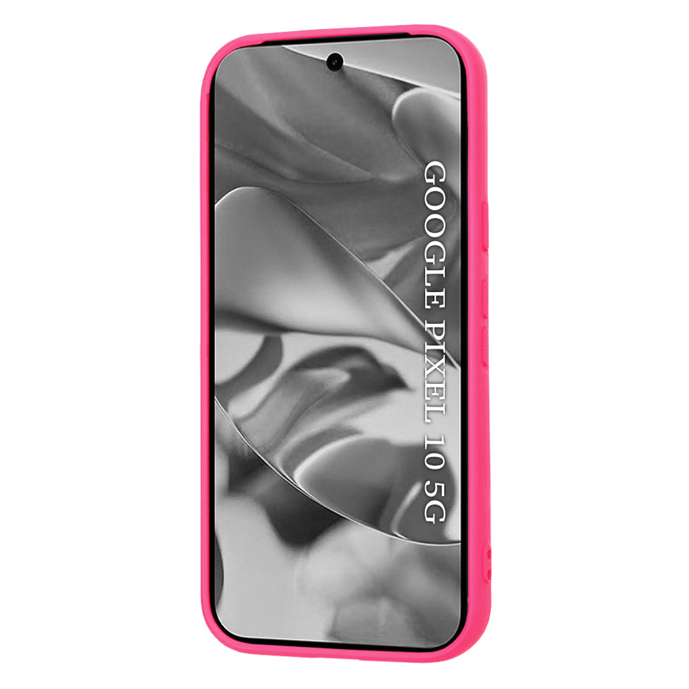 Suojakotelo Google Pixel 10 Pro / 10, Techsuit, SoftFlex, Tummanpunainen