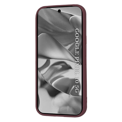 Suojakotelo Google Pixel 10 Pro / 10, Techsuit, SoftFlex, Kirsikanpunainen
