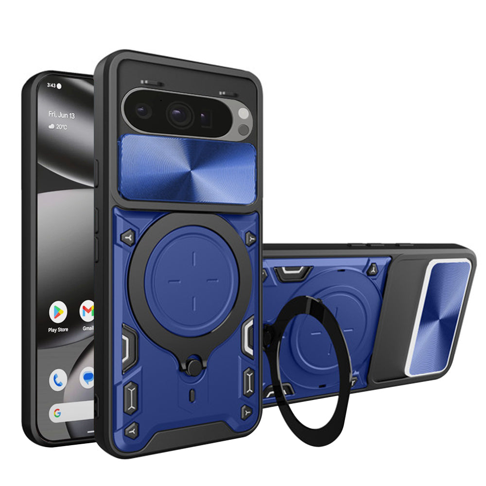 Kuori Google Pixel 10 Pro XL:lle, Techsuit, CamGuard Pro, Sininen