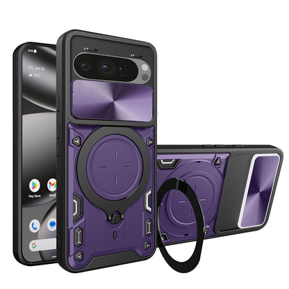 Kuori Google Pixel 10 Pro XL:lle, Techsuit, CamGuard Pro, Violetti