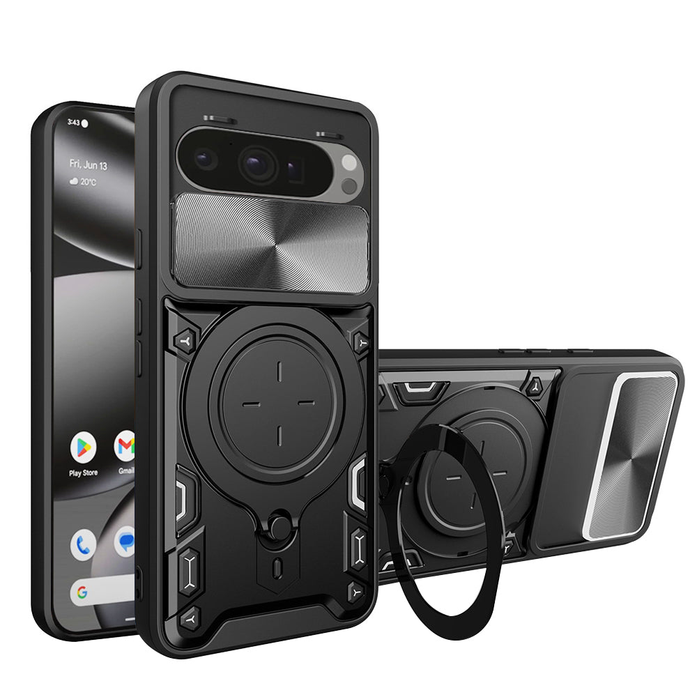 Kuori Google Pixel 10 Pro XL:lle, Techsuit, CamGuard Pro, Musta