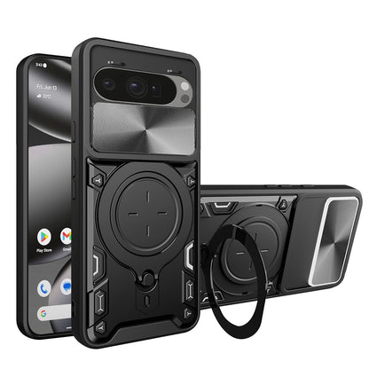 Kuori Google Pixel 10 Pro XL:lle, Techsuit, CamGuard Pro, Musta