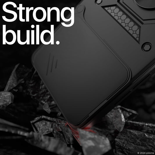 Kuori Google Pixel 10 Pro XL:lle, Techsuit, CamShield, Musta