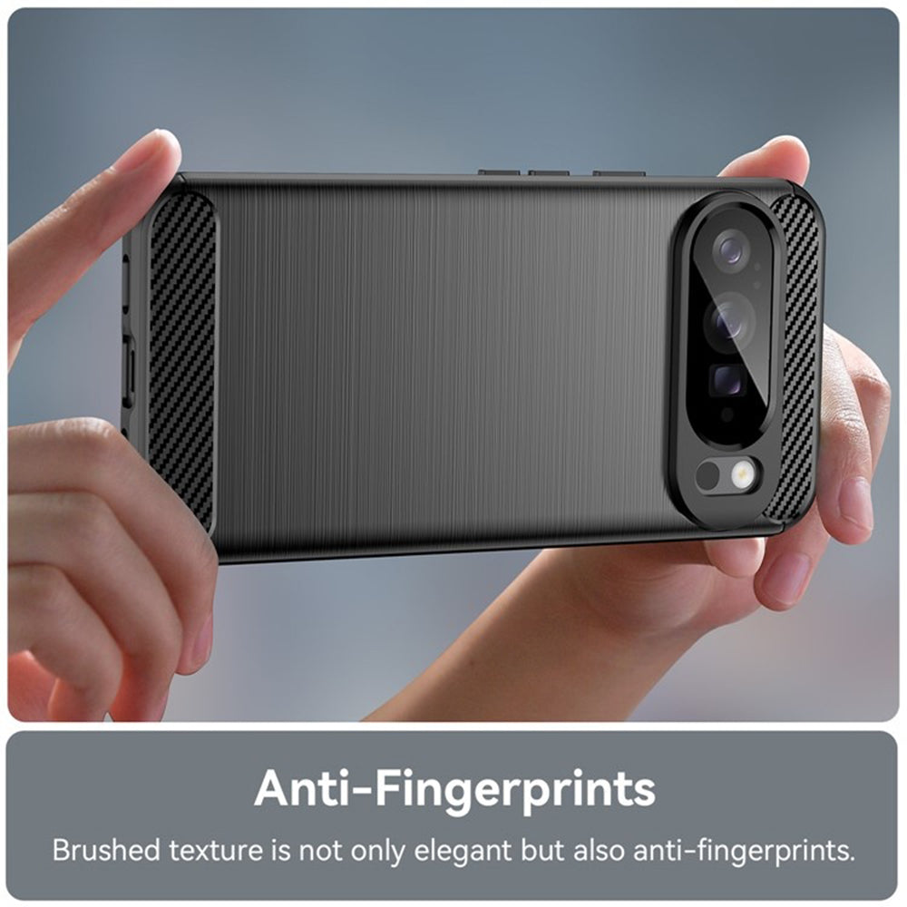 Kuori Google Pixel 10 Pro XL:lle, Techsuit, Hiili, Musta