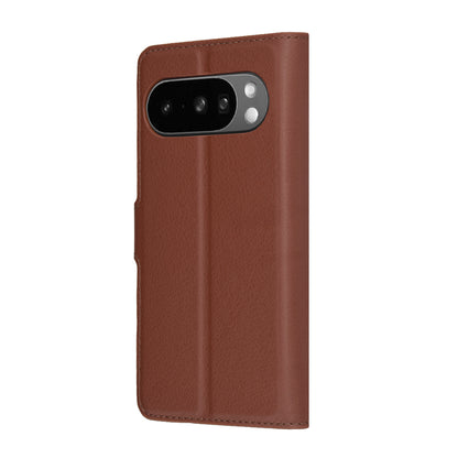 Case for Google Pixel 10 Pro XL, Techsuit, Leather Folio, Brown