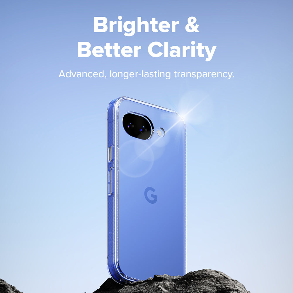 Suojakotelo Google Pixel 10a:lle, Ringke, Fusion, Läpinäkyvä