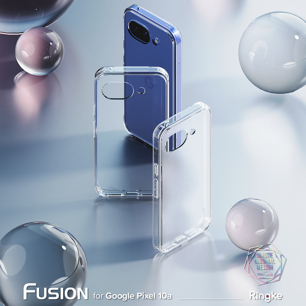 Suojakotelo Google Pixel 10a:lle, Ringke, Fusion, Läpinäkyvä
