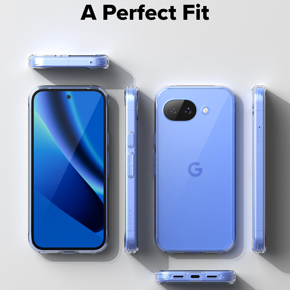 Suojakotelo Google Pixel 10a:lle, Ringke, Fusion, Läpinäkyvä