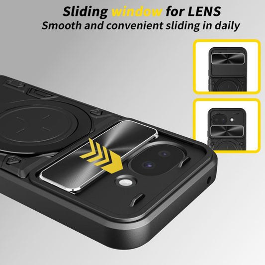 Kotelo Google Pixel 10a:lle, Techsuit, CamGuard Pro, Sininen