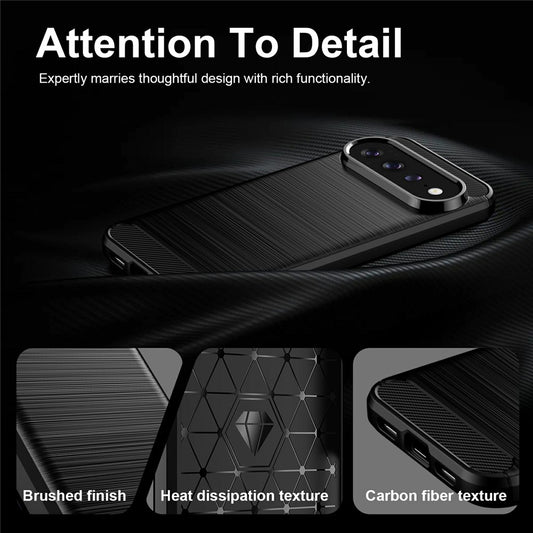 Kuori Google Pixel 11 Pro / 11:lle, Techsuit, Hiili, Musta