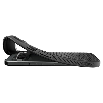 Kuori Google Pixel 11 Pro:lle, Spigen, Liquid Air, Matta Musta ACS11428