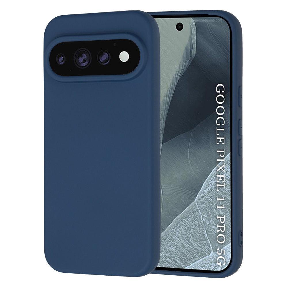 Kuori Google Pixel 11 Pro:lle, Techsuit, SoftFlex, Laivastonsininen