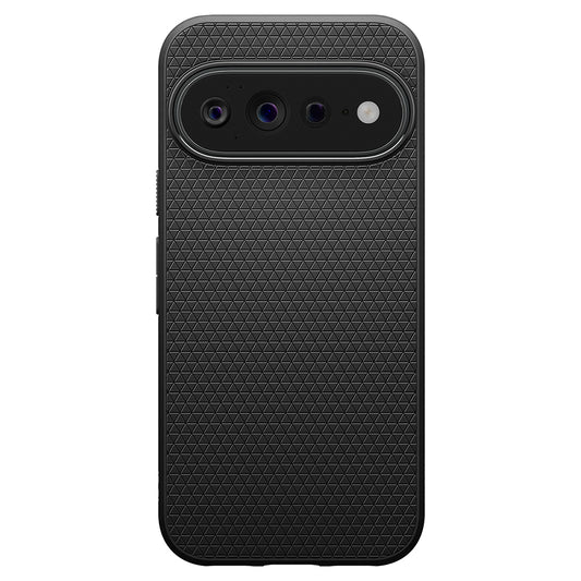 Kuori Google Pixel 11 Pro XL:lle, Spigen, Liquid Air, Matta Musta ACS11448
