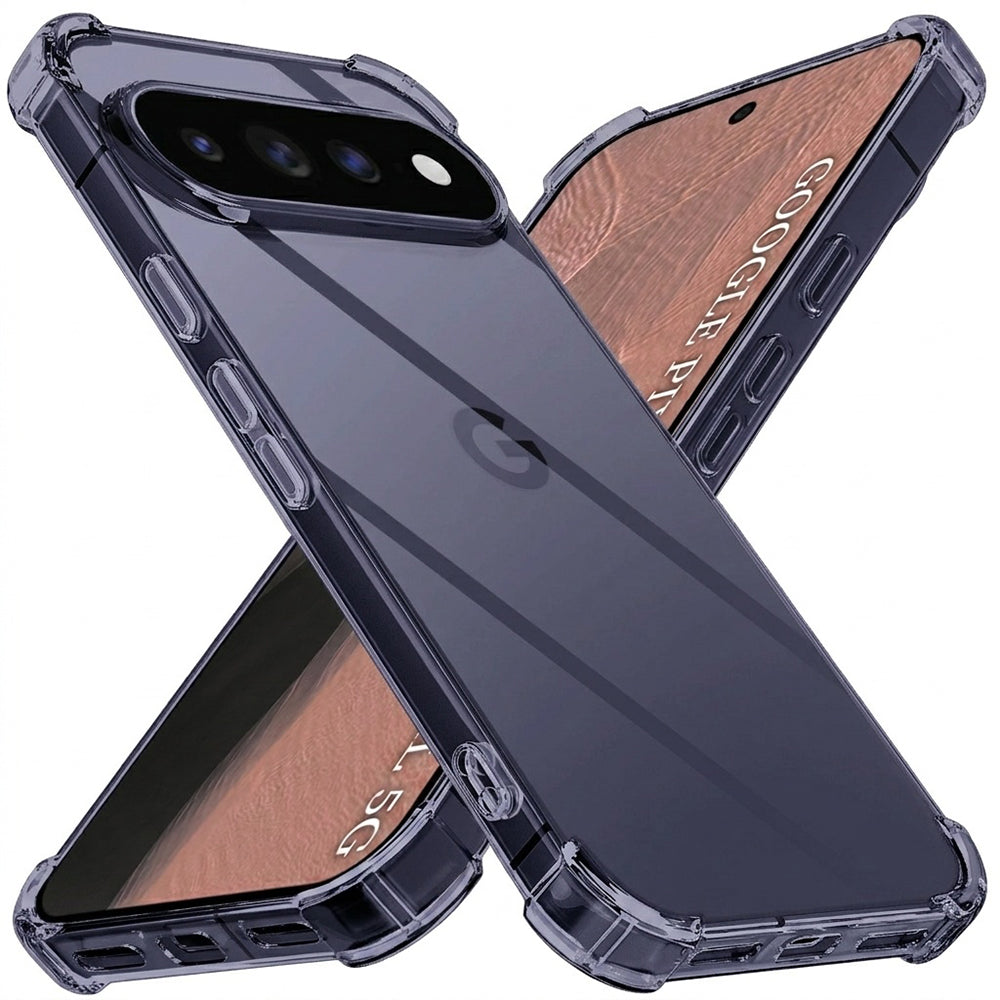 Kuori Google Pixel 11 Pro XL:lle, Techsuit, Iskunkestävä Kirkas, Savunvärinen