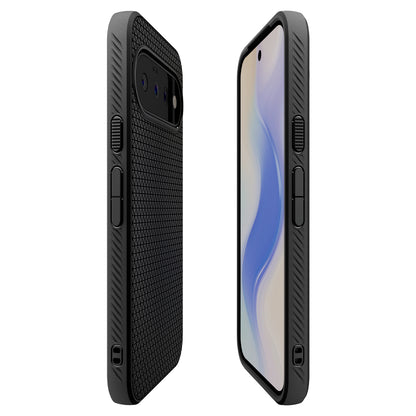 Kuori Google Pixel 11:lle, Spigen, Liquid Air, Matta Musta ACS11438