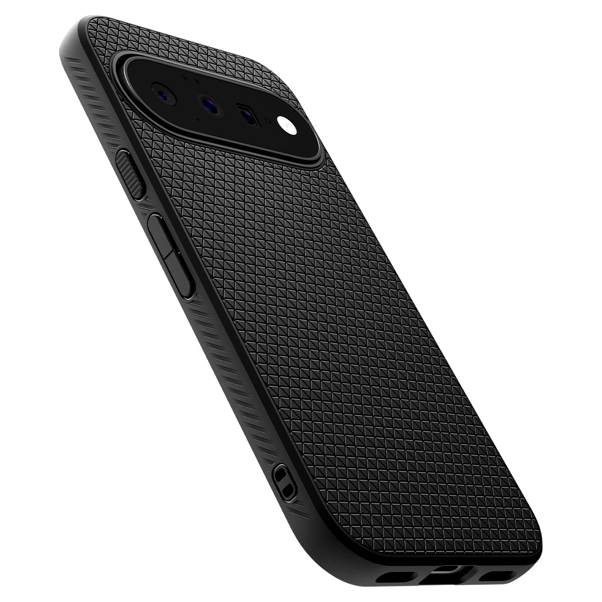 Kuori Google Pixel 11:lle, Spigen, Liquid Air, Matta Musta ACS11438