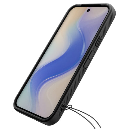 Kuori Google Pixel 11:lle, Spigen, Liquid Air, Matta Musta ACS11438
