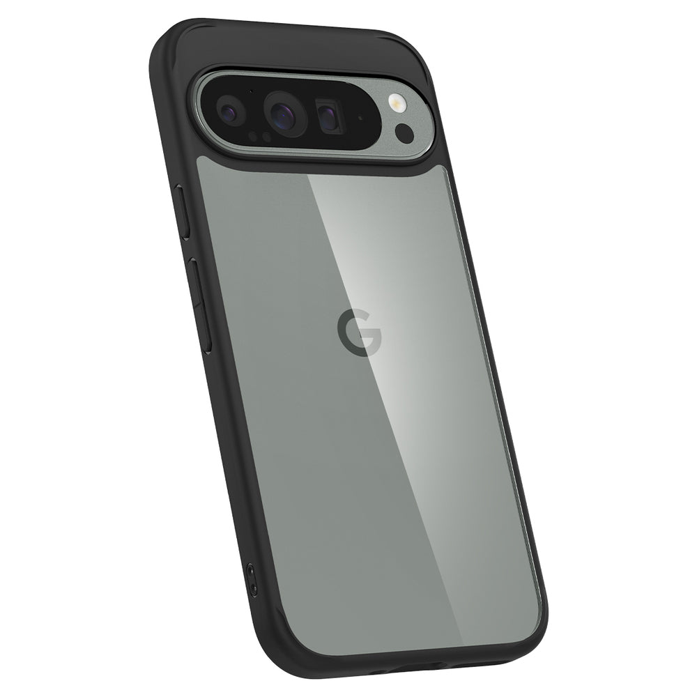 Suojakotelo Google Pixel 9 Pro XL:lle, Spigen, Ultra Hybrid, Mattamusta ACS07724