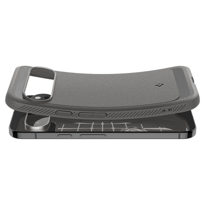 Suojakotelo Google Pixel 9 Pro XL:lle, Spigen, Rugged Armor, Harmaa ACS07784