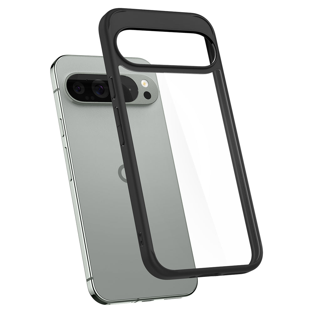 Suojakotelo Google Pixel 9 Pro XL:lle, Spigen, Ultra Hybrid, Mattamusta ACS07724