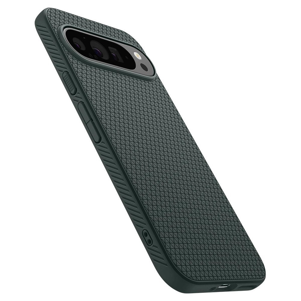 Suojakotelo Google Pixel 9 Pro XL:lle, Spigen, Liquid Air, Vihreä ACS07717