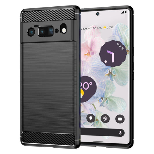 Kuori Google Pixel 6 Pro:lle, Techsuit, Hiili, Musta