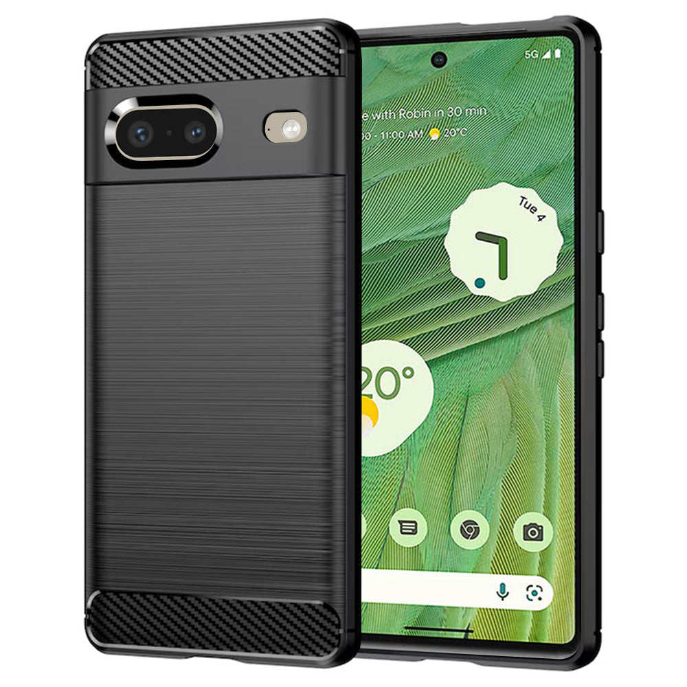 Case for Google Pixel 7, Techsuit, Carbon, Black
