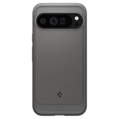 Suojakotelo Google Pixel 9 Pro XL:lle, Spigen, Rugged Armor, Harmaa ACS07784