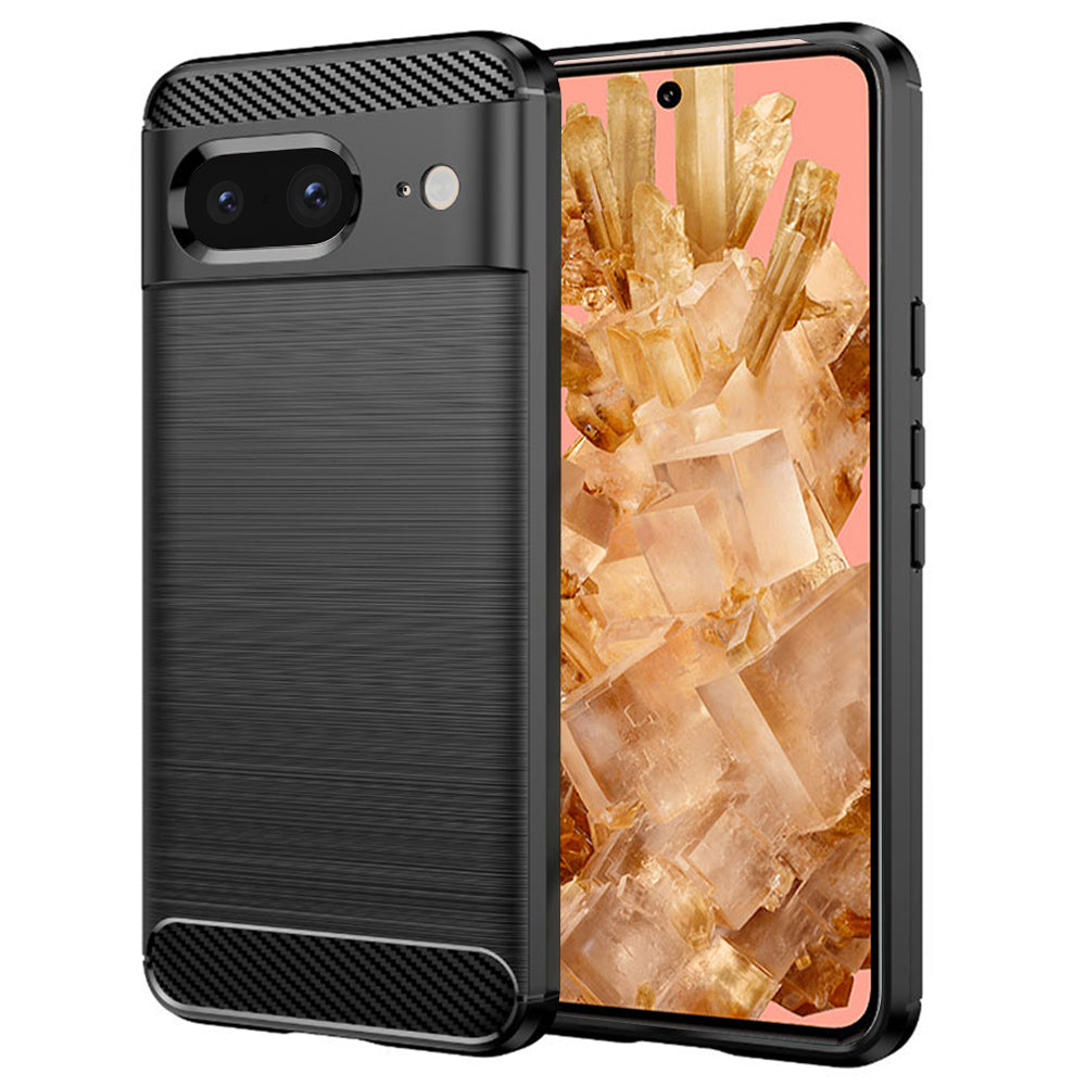 Case for Google Pixel 8, Techsuit, Carbon, Black