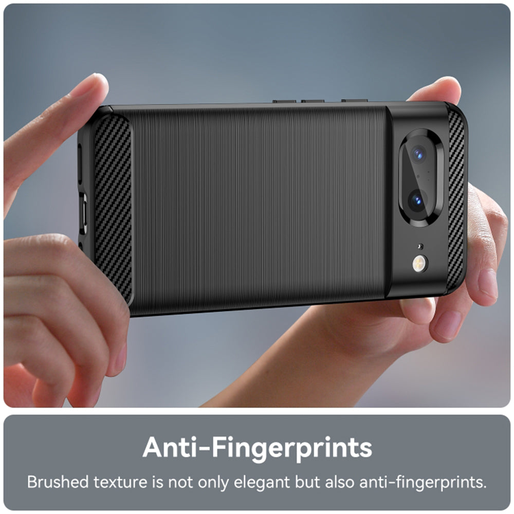 Case for Google Pixel 8, Techsuit, Carbon, Black