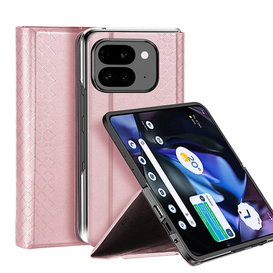Kuori Google Pixel 9 Pro Foldille, DUX DUCIS, Bril, Vaaleanpunainen