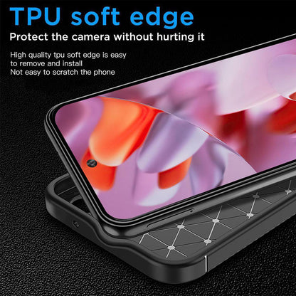 Kuori Google Pixel 9 Pro:lle, Techsuit, Hiilikuitu, Musta