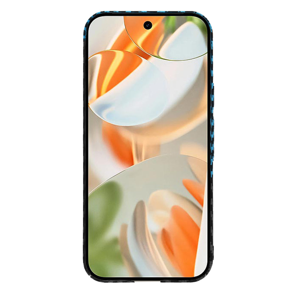 Kuori Google Pixel 9 Pro:lle, Techsuit, Carbonite FiberShell, Musta Bleu