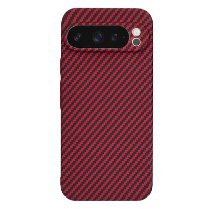 Kuori Google Pixel 9 Pro:lle, Techsuit, Carbonite FiberShell, Punainen