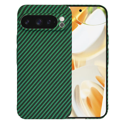 Kuori Google Pixel 9 Pro:lle, Techsuit, Carbonite FiberShell, Vihreä