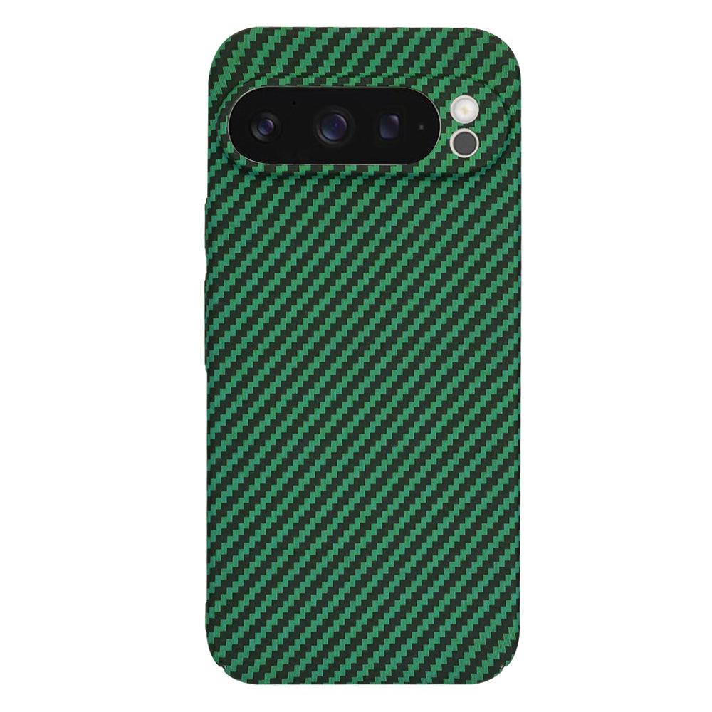 Kuori Google Pixel 9 Pro:lle, Techsuit, Carbonite FiberShell, Vihreä