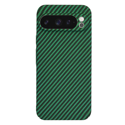 Kuori Google Pixel 9 Pro:lle, Techsuit, Carbonite FiberShell, Vihreä