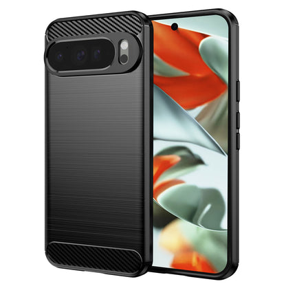 Kuori Google Pixel 9 Pro XL:lle, Techsuit, Hiili, Musta