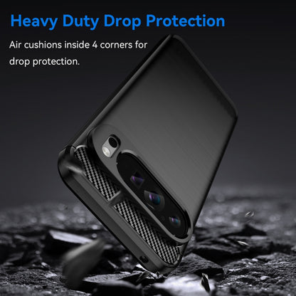 Kuori Google Pixel 9 Pro XL:lle, Techsuit, Hiili, Musta