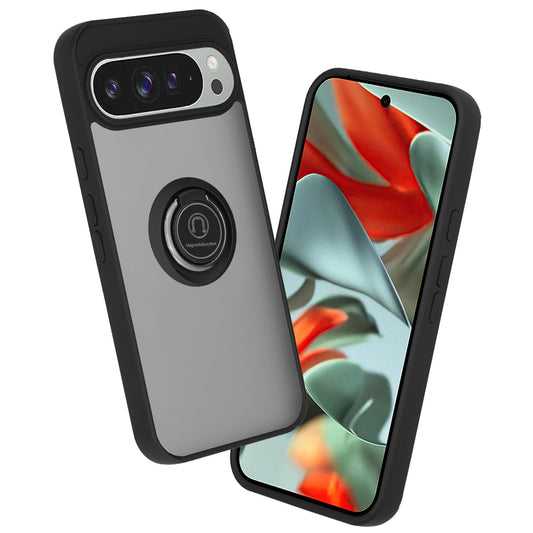 Kuori Google Pixel 9 Pro XL:lle, Techsuit, Glinth, Musta