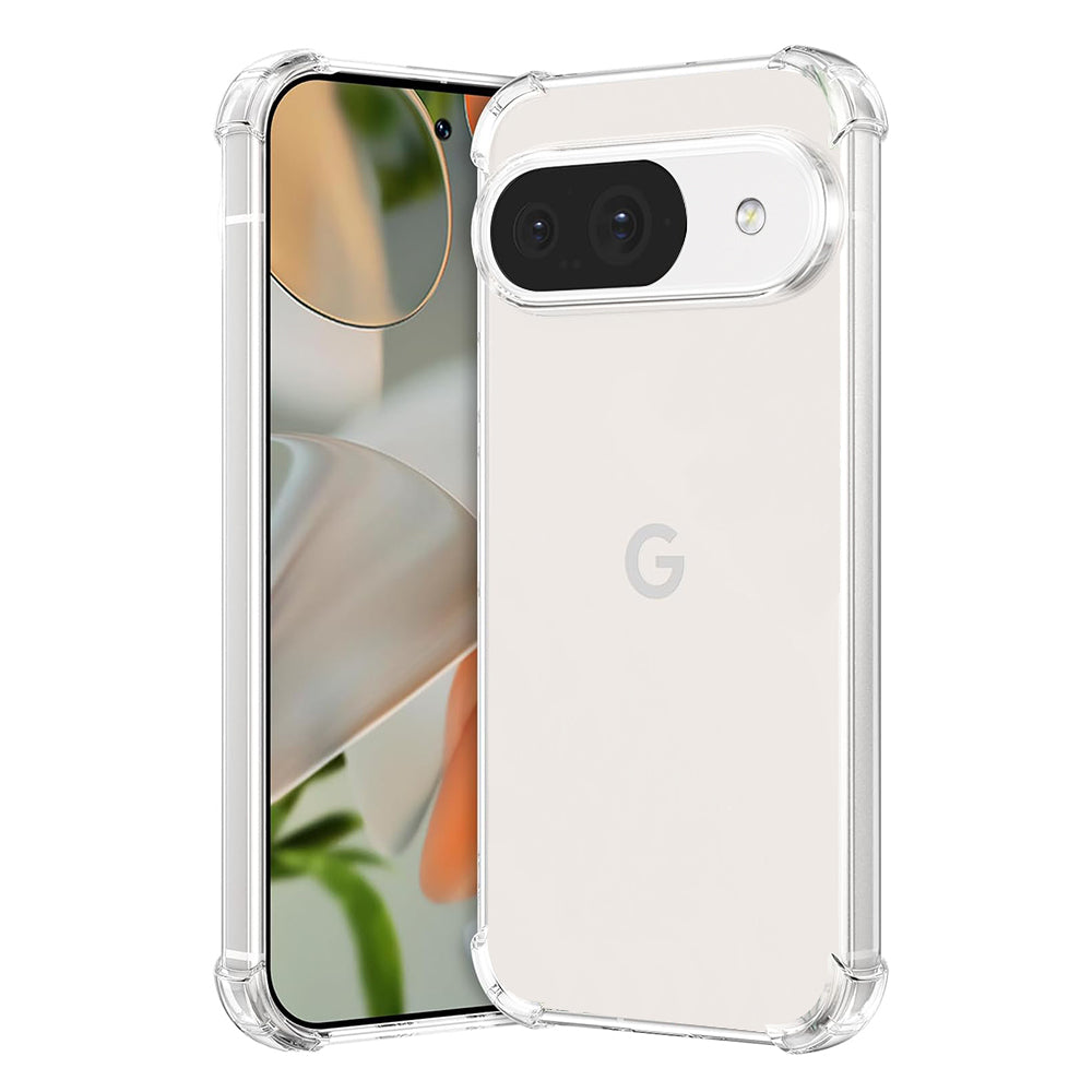 Case for Google Pixel 9, Techsuit, Shockproof Clear, Transparent