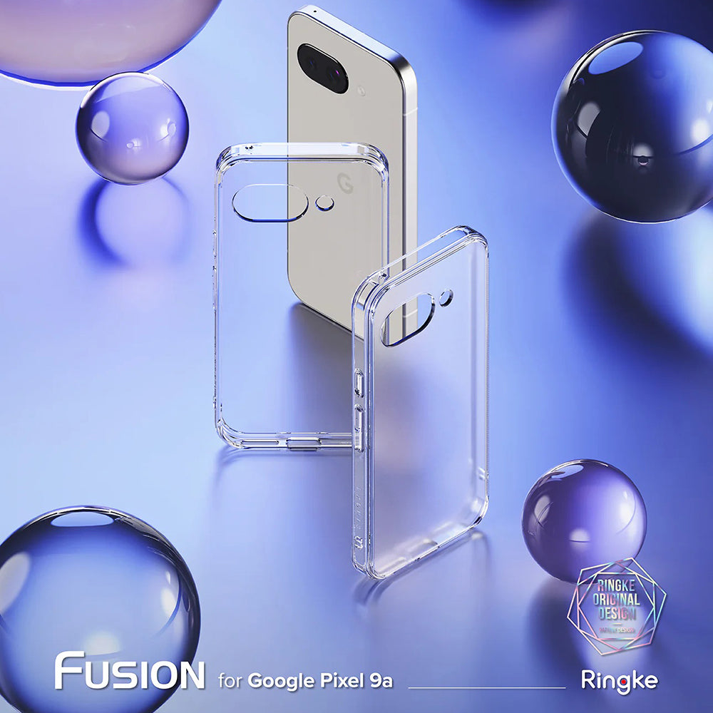 Kuori Google Pixel 9a:lle, Ringke, Fusion, Himmeän läpinäkyvä