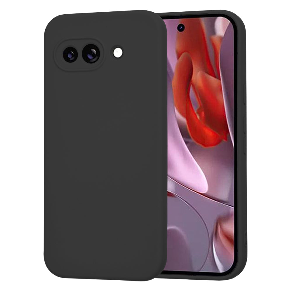 Kuori Google Pixel 9a:lle, Techsuit, SoftFlex, Musta