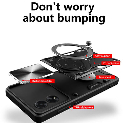 Kuori Honor 200 Lite -puhelimelle, Techsuit, CamGuard Pro, Musta