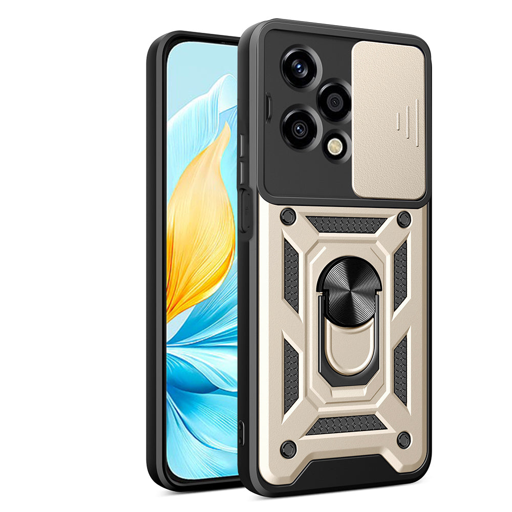 Kuori Honor 200 Lite -puhelimelle, Techsuit, CamShield, Kultainen