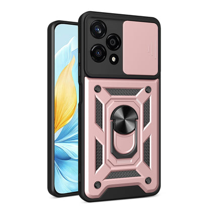 Kuori Honor 200 Lite -puhelimelle, Techsuit, CamShield, Vaaleanpunainen