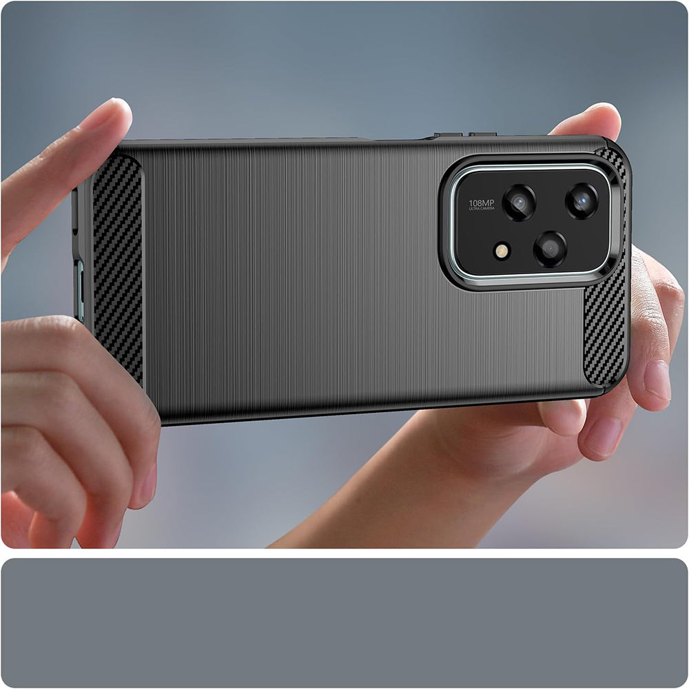 Honor 200 Lite -suojakuori, Techsuit, Hiili, Sininen