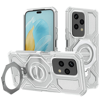 Kuori Honor 200 Lite -puhelimelle, Techsuit, Carbon Shield Pro, Valkoinen